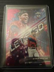 Byron Buxton [Red] #LGC-44 Baseball Cards 2023 Topps Chrome Let's Go Prices