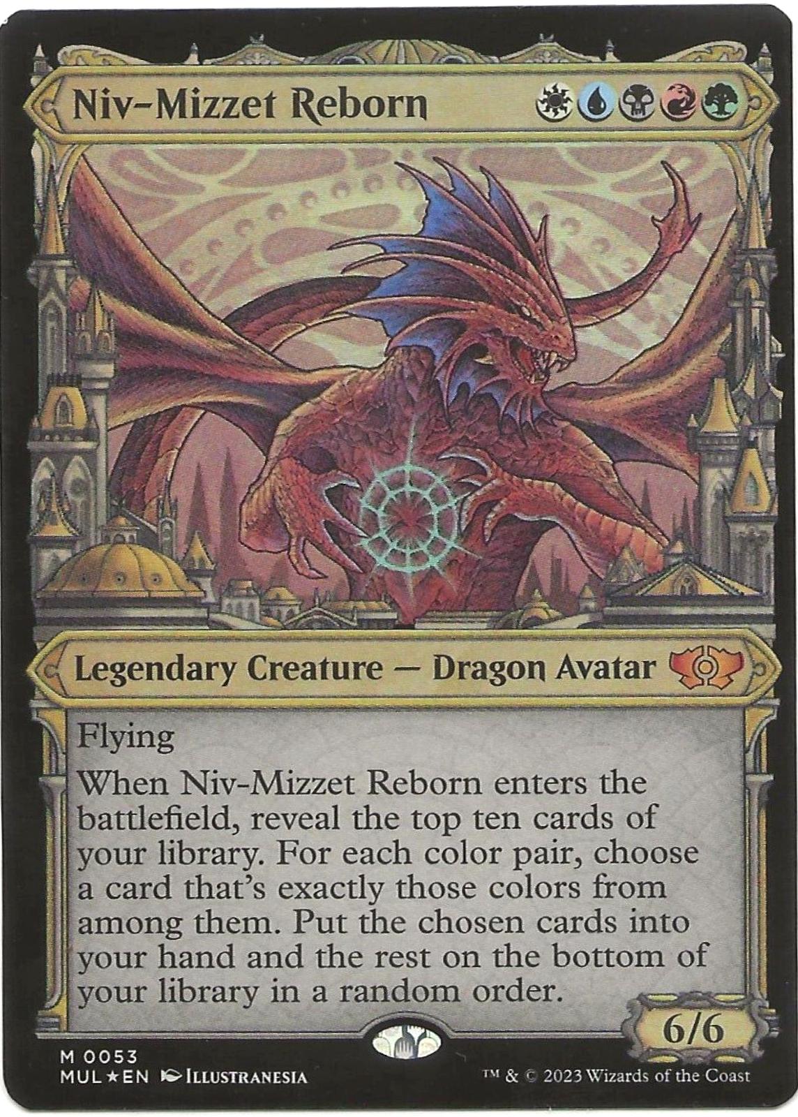 Niv-Mizzet Reborn [Foil] #53 Prices | Magic Multiverse Legends | Magic ...