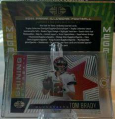 Tom Brady [Sapphire] #SS-10 Football Cards 2021 Panini Illusions Shining Stars Prices