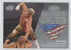 Cody Rhodes [Silver] #RS-8 Wrestling Cards 2021 Upper Deck AEW Rhodes to Success Prices
