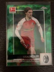 Lucas Holer [Green] #40 Soccer Cards 2020 Topps Chrome Bundesliga Sapphire Prices