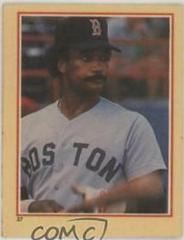 Jim Rice Baseball Cards 1984 Fleer Stickers Prices