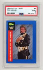 Ted DiBiase #9 Wrestling Cards 1991 Classic WWF Prices