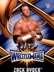 Zack Ryder #WMR-24 Wrestling Cards 2017 Topps WWE Road To Wrestlemania 33 Roster Prices