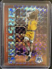LeBron James [Reactive Blue] #1 Basketball Cards 2022 Panini Mosaic Jam Masters Prices