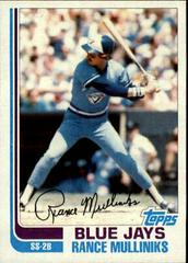 Rance Mulliniks #78T Baseball Cards 1982 Topps Traded Prices