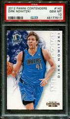 Dirk Nowitzki #143 Basketball Cards 2012 Panini Contenders Prices