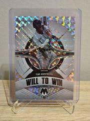 Tim Anderson [Mosaic] #WW-5 Baseball Cards 2022 Panini Mosaic Will to Win Prices