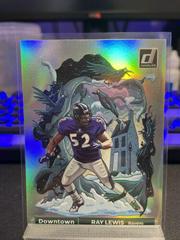 Ray Lewis Football Cards 2022 Panini Donruss Downtown Prices