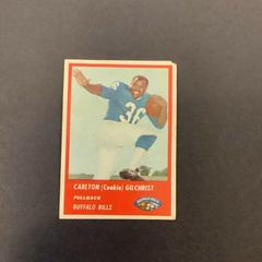 Carlton Gilchrist Football Cards 1963 Fleer Prices