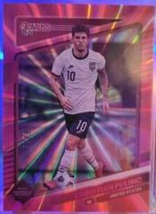 Christian Pulisic [Pink Laser] #160 Soccer Cards 2021 Panini Donruss Road to Qatar Prices