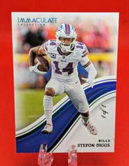 Stefon Diggs [Platinum] #38 Football Cards 2023 Panini Immaculate Prices