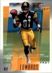 Troy Edwards #214 Football Cards 2001 Upper Deck MVP Prices