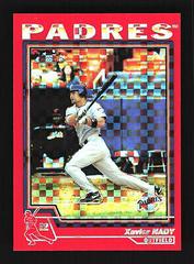 Xavier Nady [Red Xfractor] #154 Baseball Cards 2004 Topps Chrome Prices