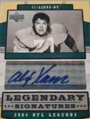 Alex Karras #LS-AK Football Cards 2004 Upper Deck Legends Legendary Signatures Prices