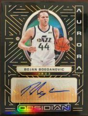 Bojan Bogdanovic [Orange] #AUR-BOJ Basketball Cards 2021 Panini Obsidian Aurora Autographs Prices