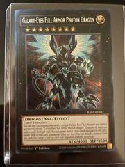 Galaxy-Eyes Full Armor Photon Dragon [Secret Rare] RA01-EN037 YuGiOh 25th Anniversary Rarity Collection Prices