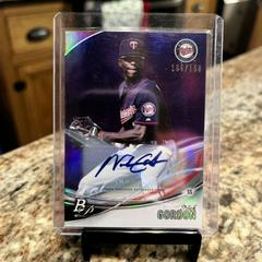 Nick Gordon [Purple] #TPA-NG Baseball Cards 2016 Bowman Platinum Top Prospects Autograph Prices