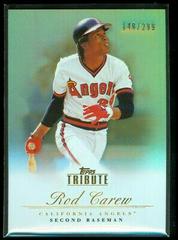 Rod Carew [Bronze] #98 Baseball Cards 2012 Topps Tribute Prices