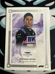 Esteban Ocon [Purple] Racing Cards 2023 Topps Eccellenza Formula 1 Prices