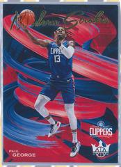 Paul George #19 Basketball Cards 2022 Panini Court Kings Modern Strokes Prices