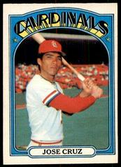 Jose Cruz #107 Baseball Cards 1972 O Pee Chee Prices