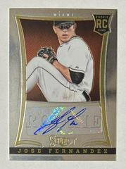 Jose Fernandez [Autograph] Baseball Cards 2013 Panini Select Prices