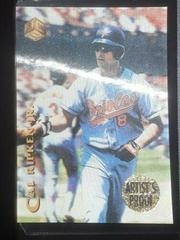 Cal Ripken Jr. [Artist's Proof] Baseball Cards 1995 Sportflix UC3 Prices