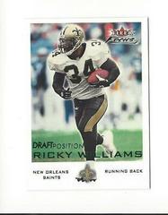 Ricky Williams [Draft Position] Football Cards 2000 Fleer Focus Prices