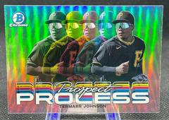 Termarr Johnson Baseball Cards 2023 Bowman Chrome Prospect Process Prices