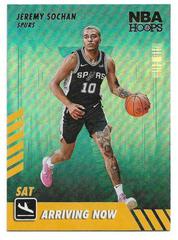 Jeremy Sochan [Holo] #9 Basketball Cards 2022 Panini Hoops Arriving Now Prices