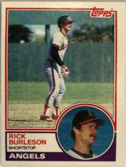 Rick Burleson Baseball Cards 1983 Topps Prices