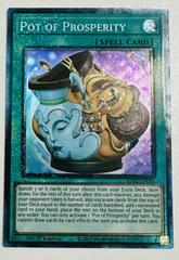 Pot of Prosperity [Collector's Rare] YuGiOh 25th Anniversary Rarity Collection Prices