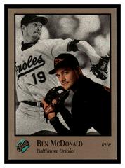 ben mcdonald #126 Baseball Cards 1992 Studio Prices