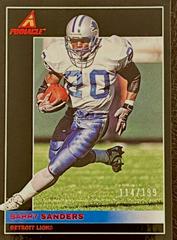 Barry Sanders [Red] #19 Football Cards 2021 Panini Chronicles Pinnacle Prices
