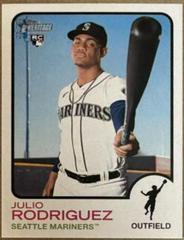 Julio Rodriguez [Error] Baseball Cards 2022 Topps Heritage Prices
