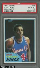 Sam Lacey Mid-West Basketball Cards 1981 Topps Prices