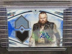 Aleister Black [Blue] #DRA-AB Wrestling Cards 2020 Topps WWE Undisputed Dual Relic Autographs Prices