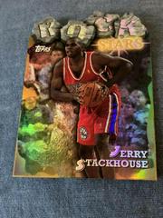 Jerry Stackhouse [Refractor] Basketball Cards 1997 Topps Rock Stars Prices