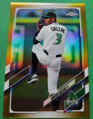 Hunter Greene [Gold] #PD-69 Baseball Cards 2021 Topps Pro Debut Prices