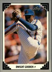 Dwight Gooden #165 Baseball Cards 1991 Leaf Prices