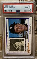 Billy Martin Baseball Cards 1978 Topps Prices