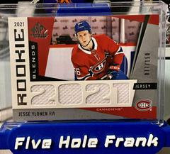 Jesse Ylonen #RB-JY Hockey Cards 2021 SP Game Used Rookie Blends Prices