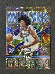 Jalen Williams [Fast Break] #4 Basketball Cards 2022 Panini Mosaic Introductions Prices