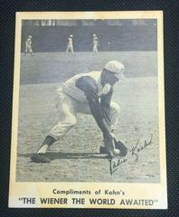 Eddie Kasko Baseball Cards 1963 Kahn's Wieners Prices