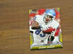 Anthony Johnson [Gold] #3 Football Cards 2019 Leaf Draft Prices