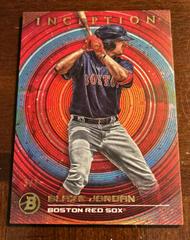 Blaze Jordan [Red] #92 Baseball Cards 2022 Bowman Inception Prices