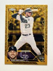 Kris Bryant [Superfractor] #45 Baseball Cards 2023 Topps Gilded Collection Prices