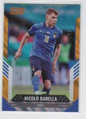 Nicolo Barella [Orange Lava] Soccer Cards 2021 Panini Score FIFA Prices