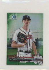 Max Fried [Green Refractor] Baseball Cards 2017 Bowman Chrome Prospects Prices